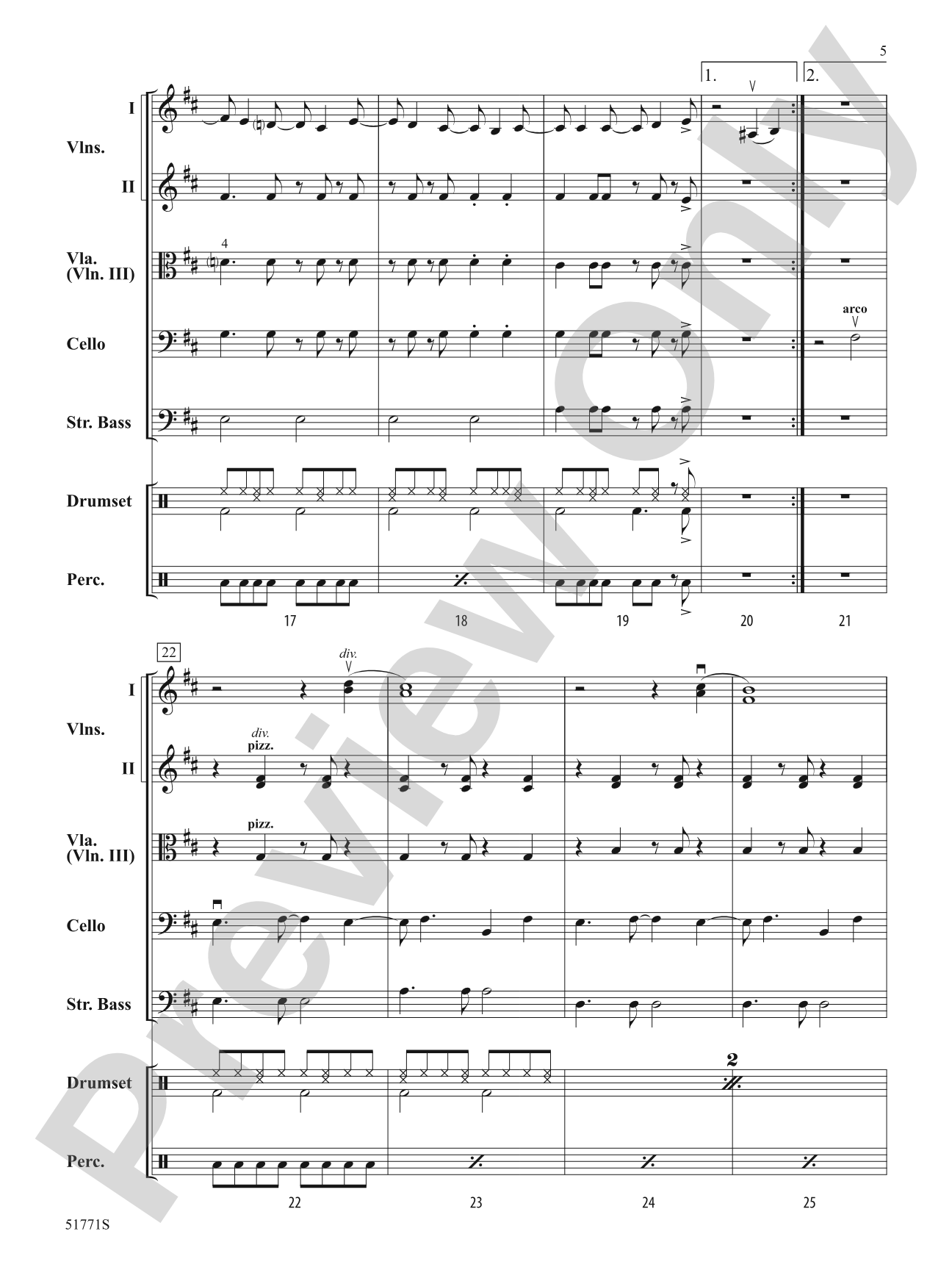 From the Start: String Orchestra Conductor Score & Parts