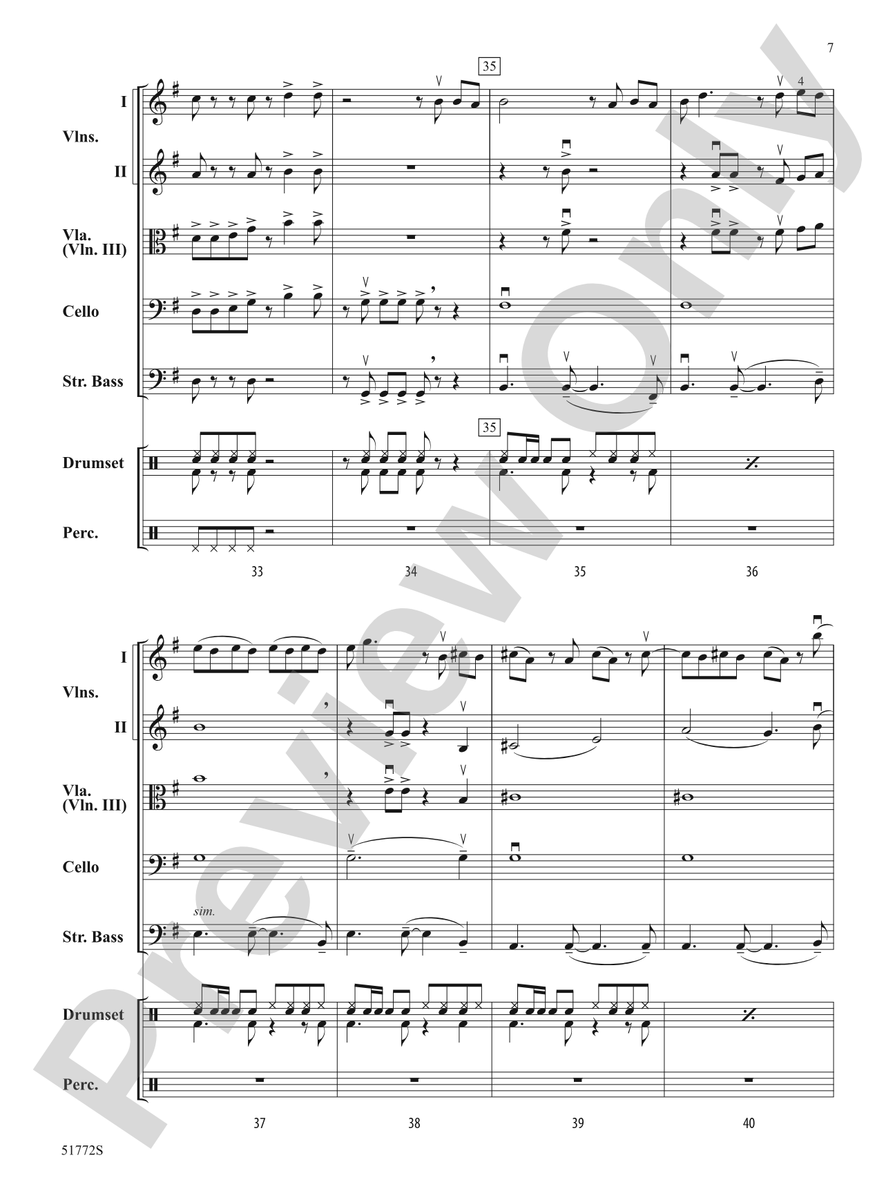 Wrap Me Up: String Orchestra Conductor Score & Parts