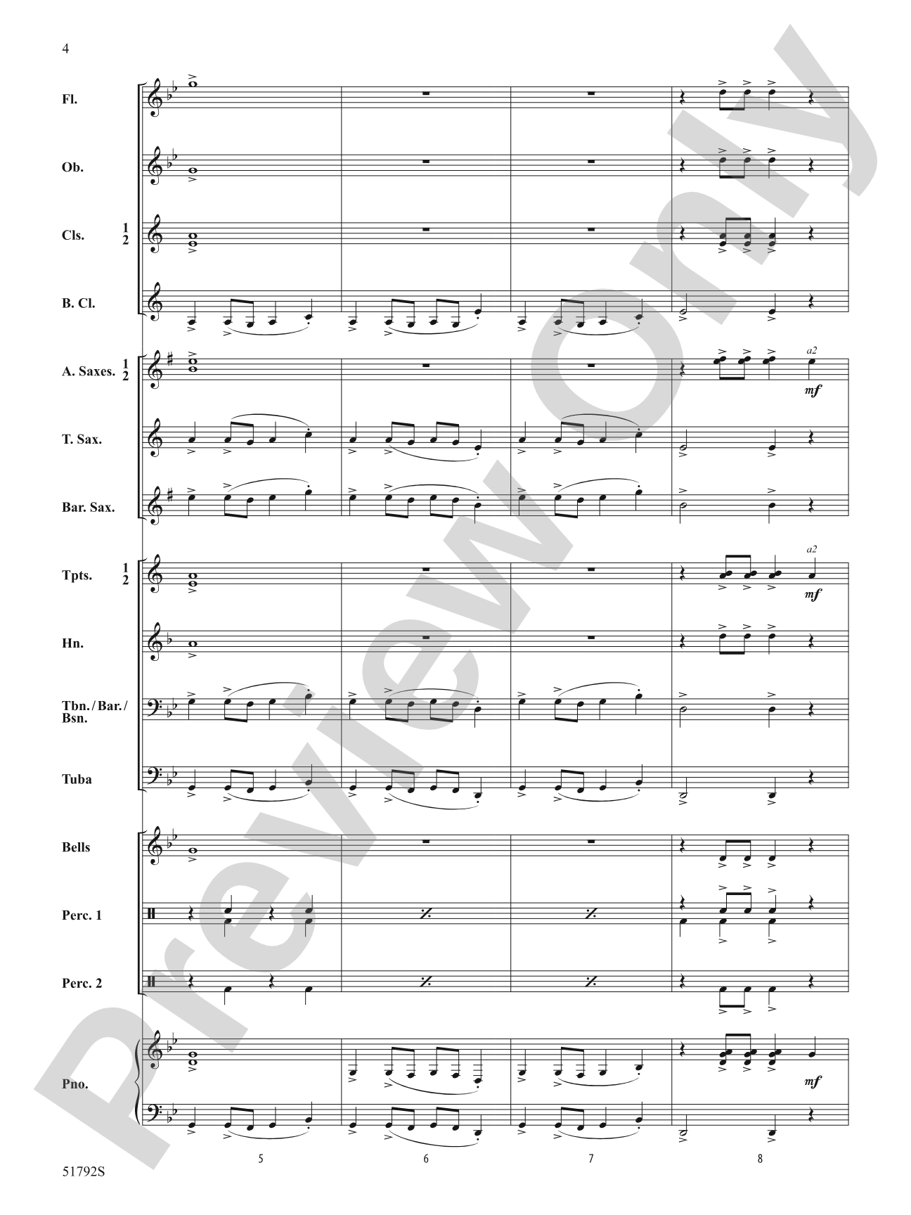 Groovy Tuesday: Concert Band Conductor Score & Parts