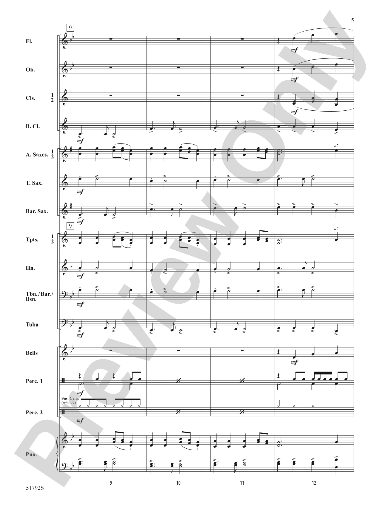 Groovy Tuesday: Concert Band Conductor Score & Parts