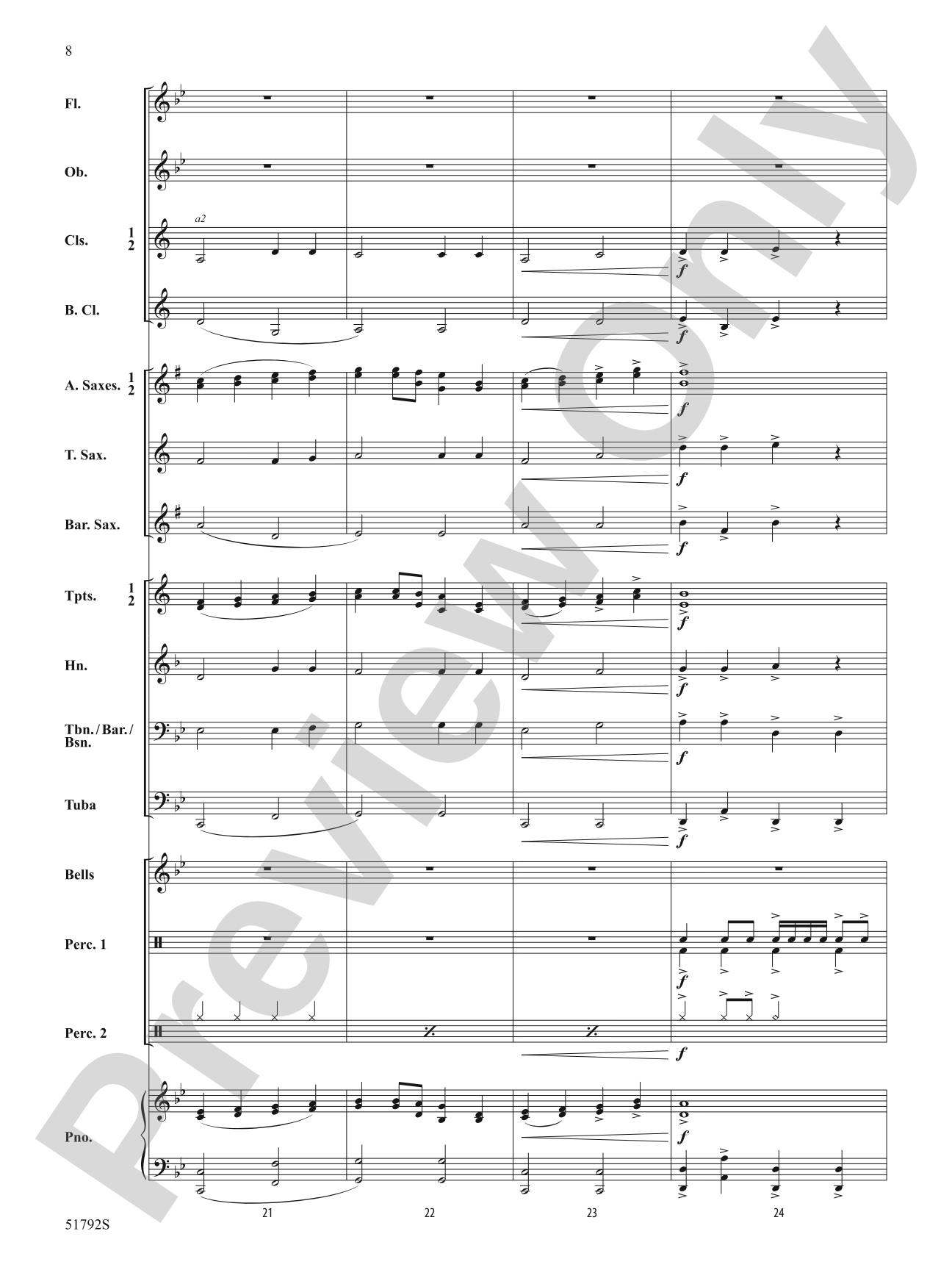 Groovy Tuesday: Concert Band Conductor Score & Parts
