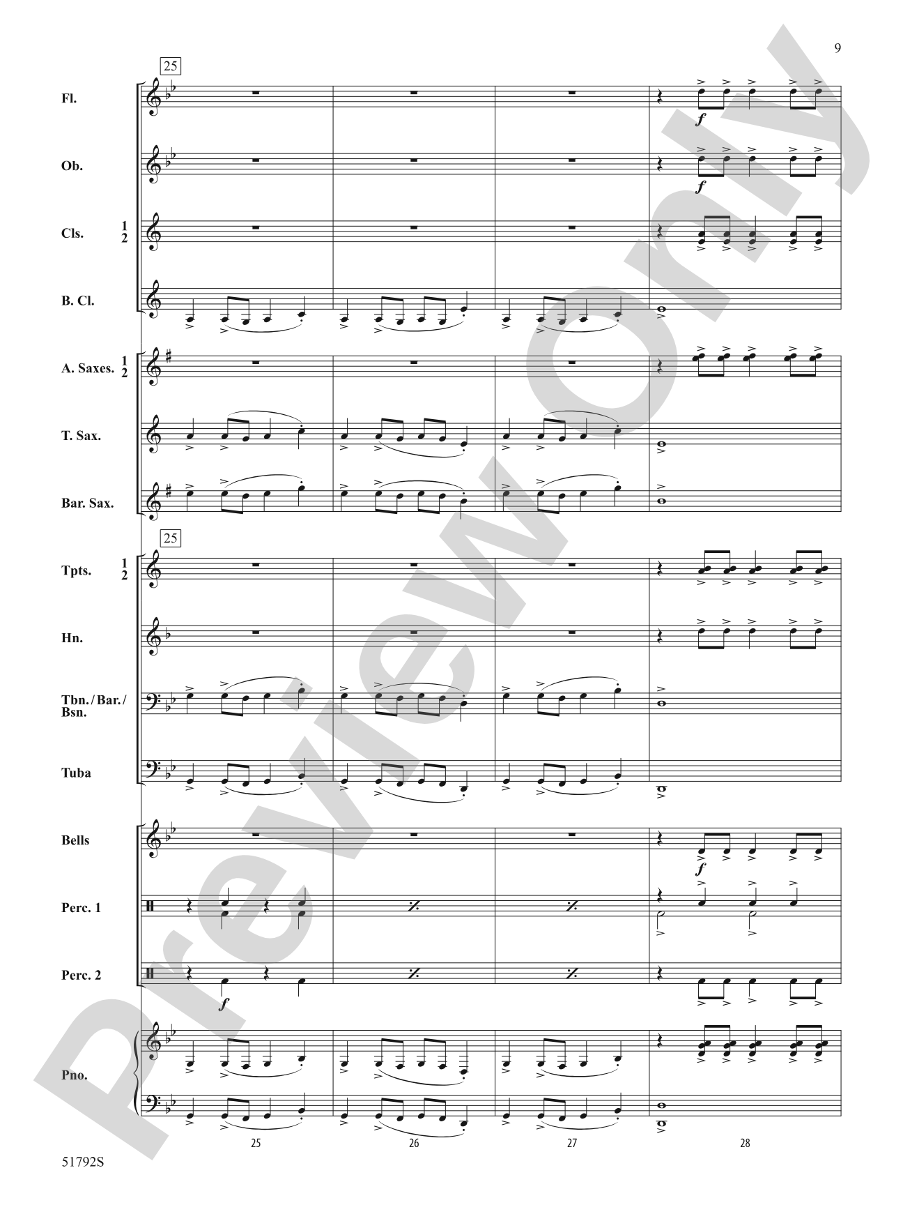 Groovy Tuesday: Concert Band Conductor Score & Parts