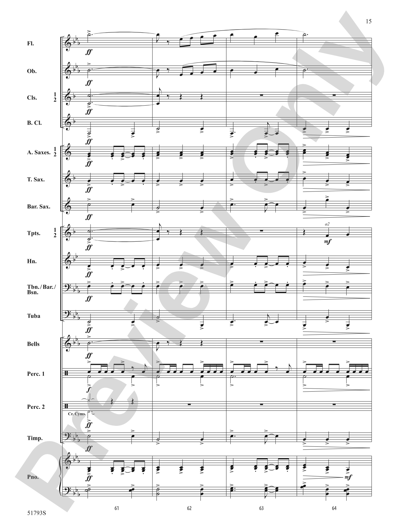 Climbing Quandary: Concert Band Conductor Score & Parts
