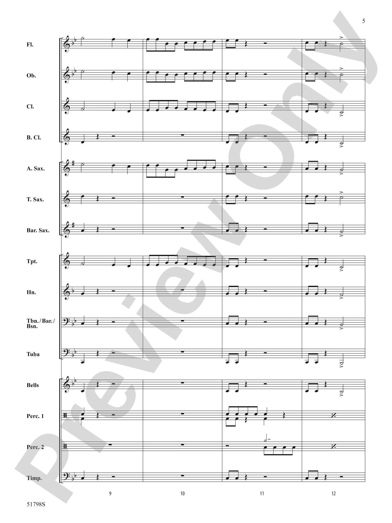 Echoes of Iron: Concert Band Conductor Score & Parts