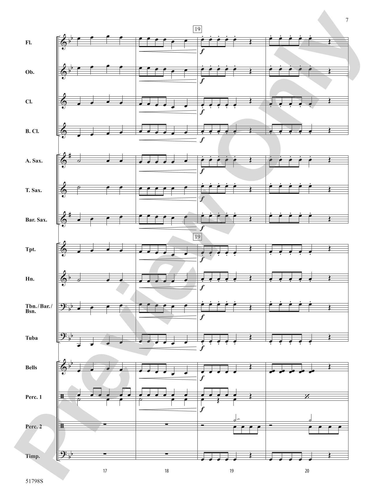 Echoes of Iron: Concert Band Conductor Score & Parts