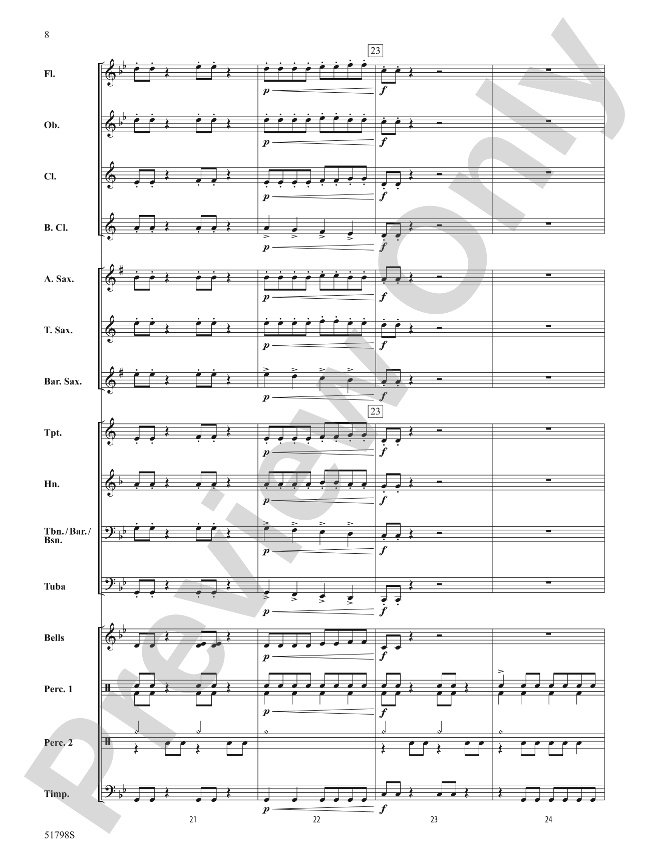 Echoes of Iron: Concert Band Conductor Score & Parts