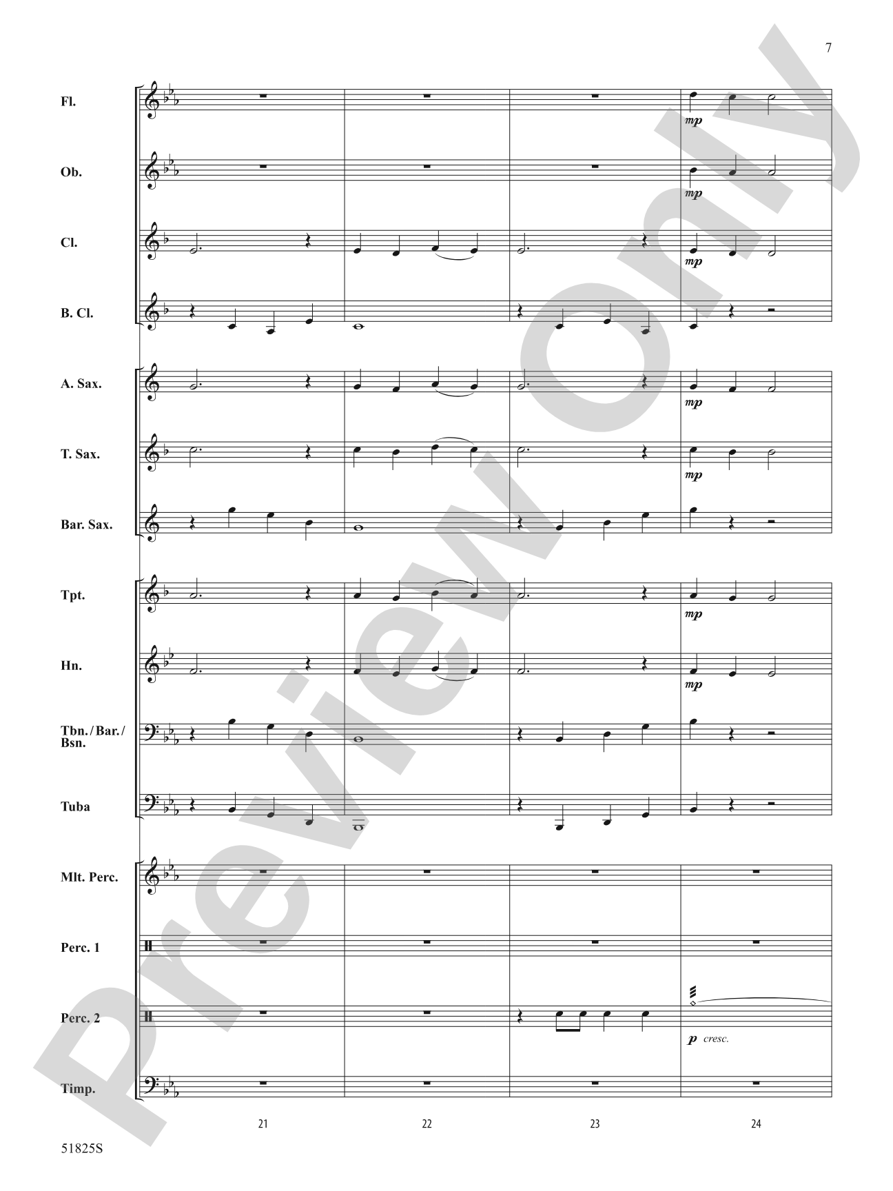 The Raven: Concert Band Conductor Score & Parts