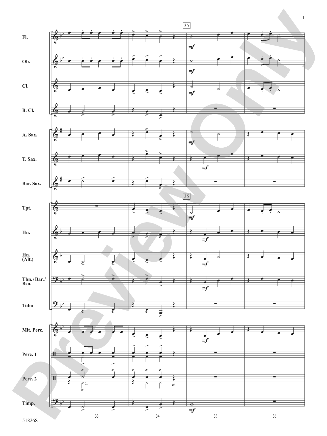 Honor the Brave: Concert Band Conductor Score & Parts