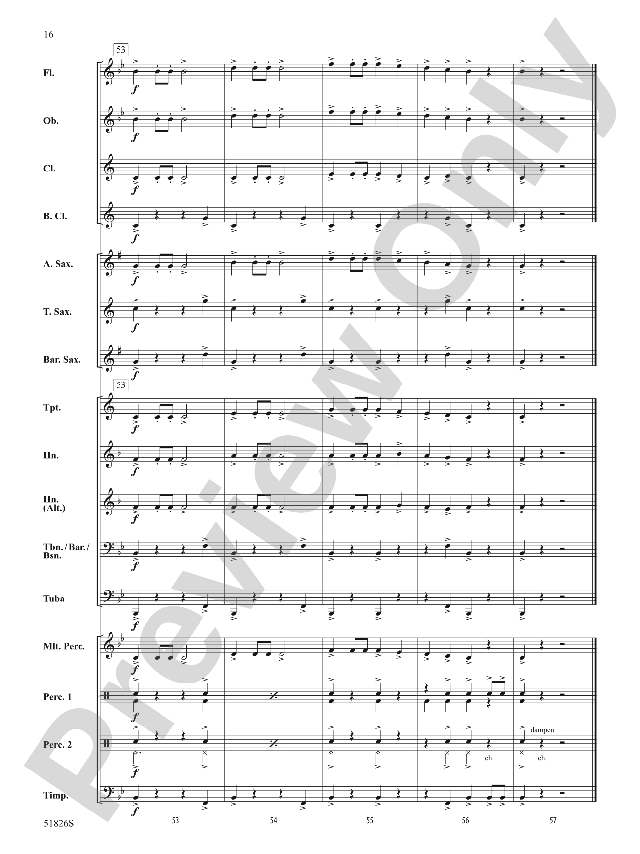 Honor the Brave: Concert Band Conductor Score & Parts