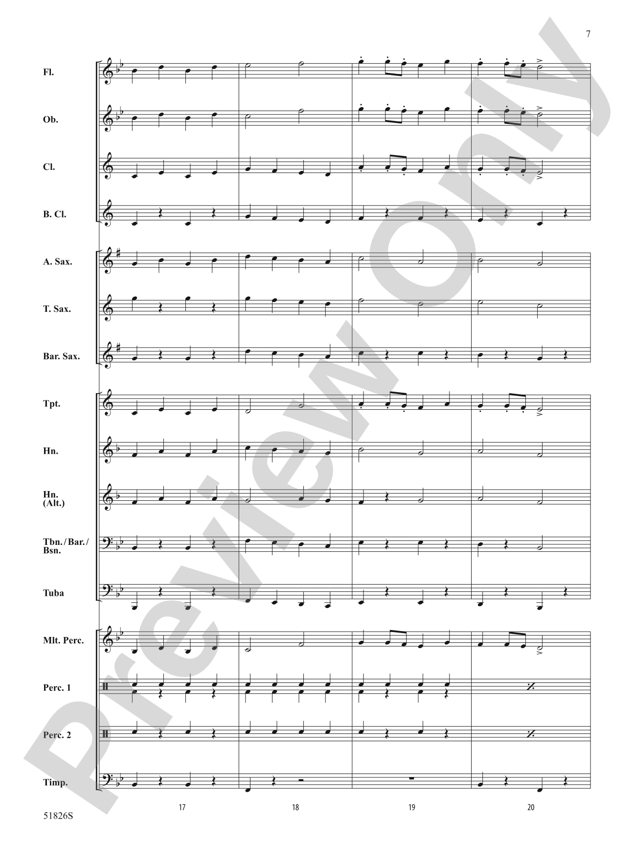 Honor the Brave: Concert Band Conductor Score & Parts