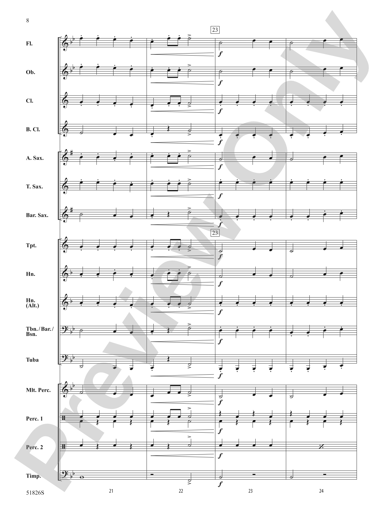 Honor the Brave: Concert Band Conductor Score & Parts
