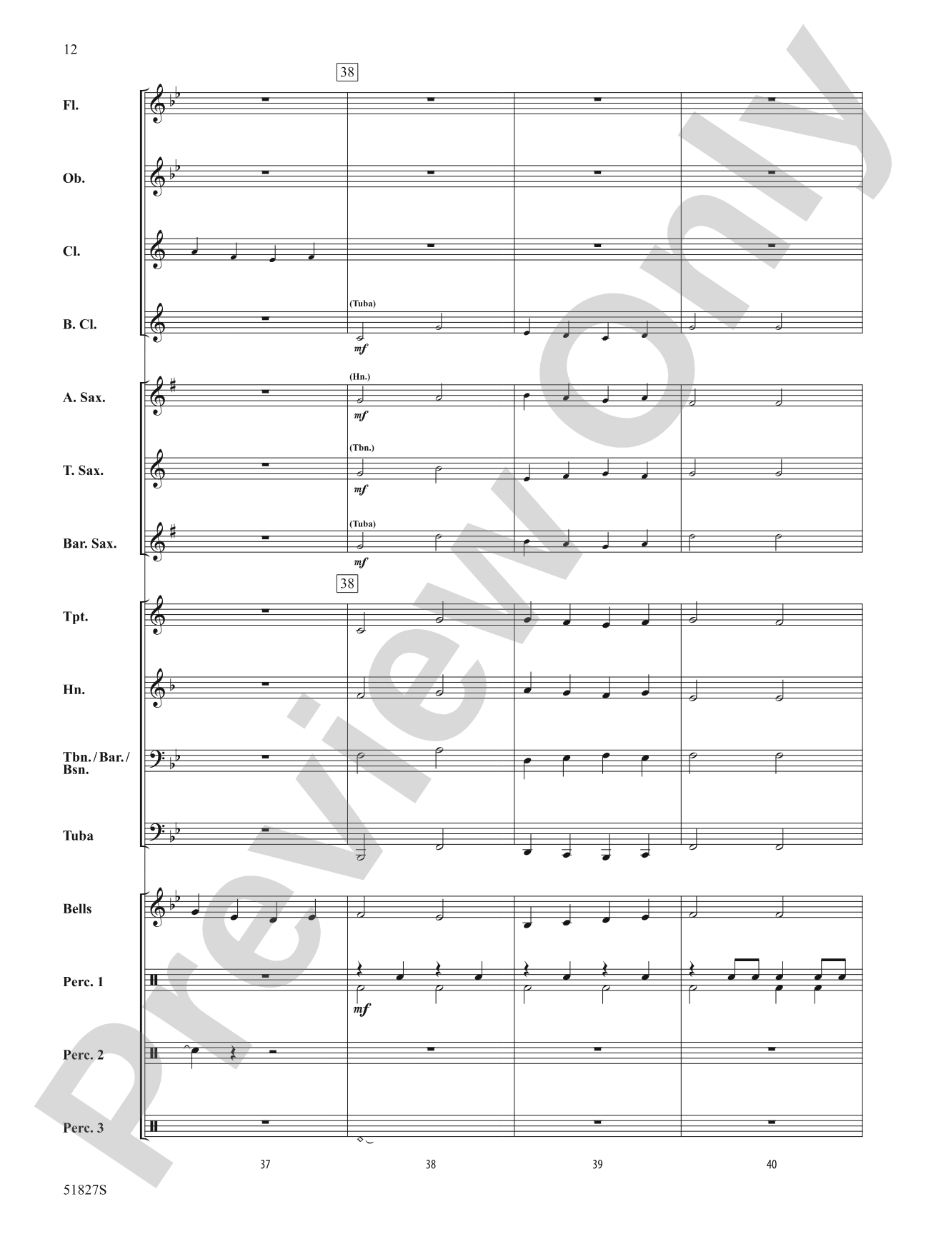 A Castle in the Woods: Concert Band Conductor Score & Parts
