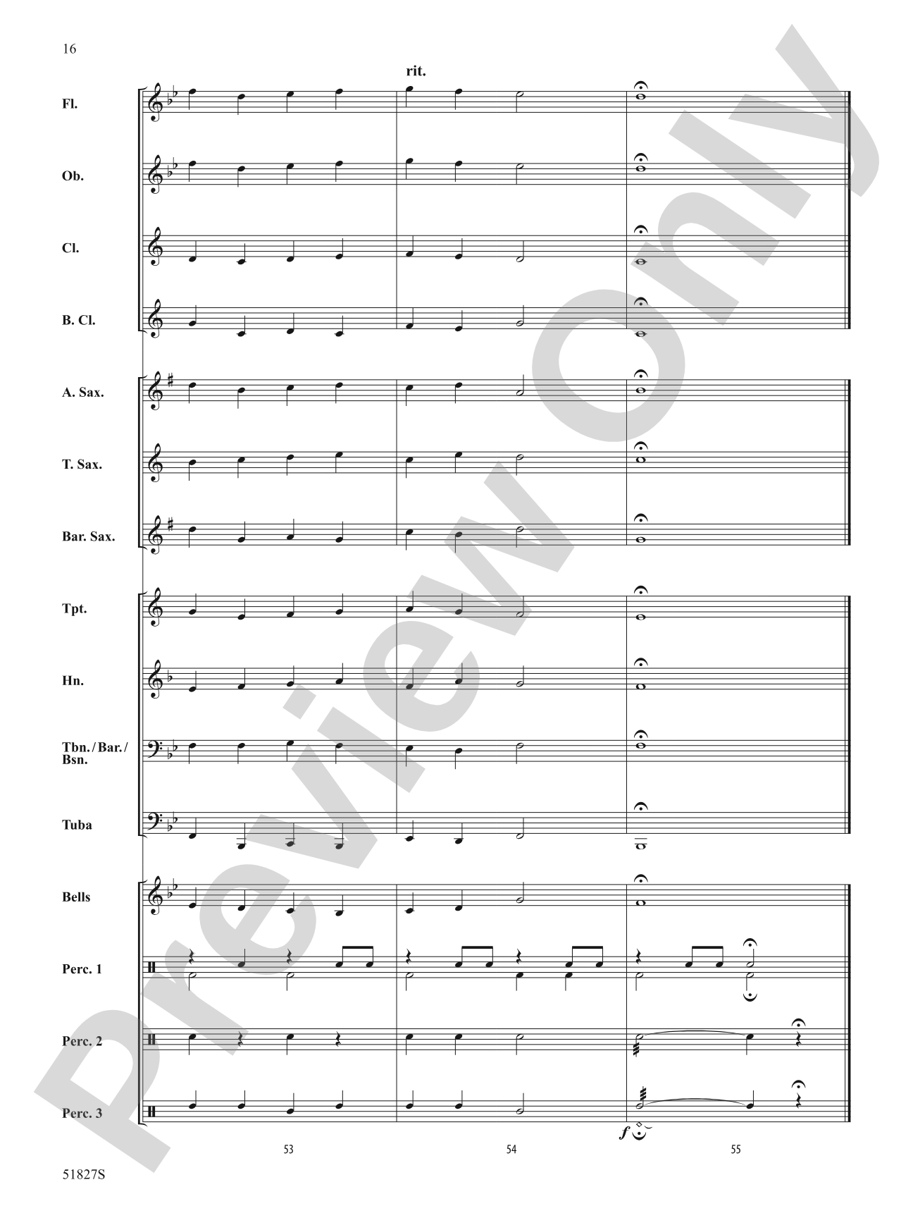 A Castle in the Woods: Concert Band Conductor Score & Parts
