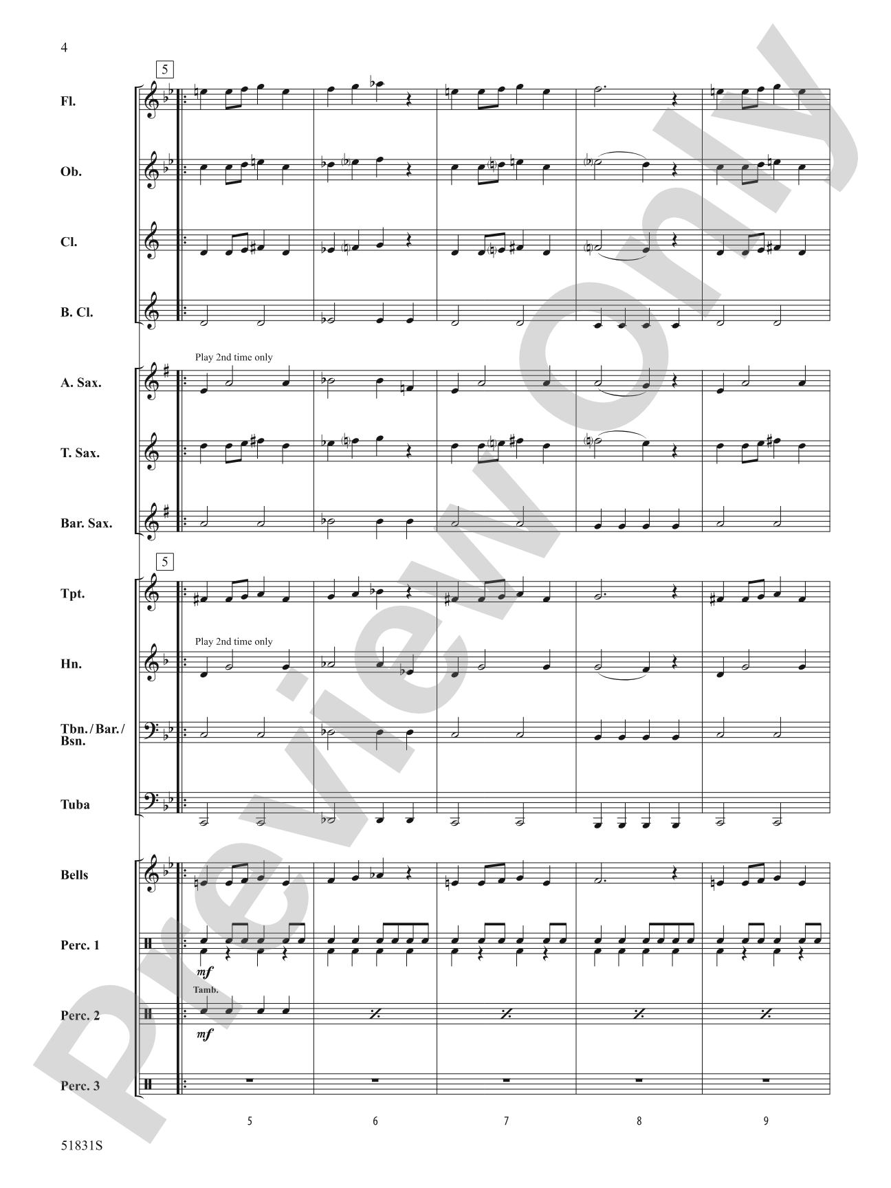 La Serpiente: Concert Band Conductor Score & Parts