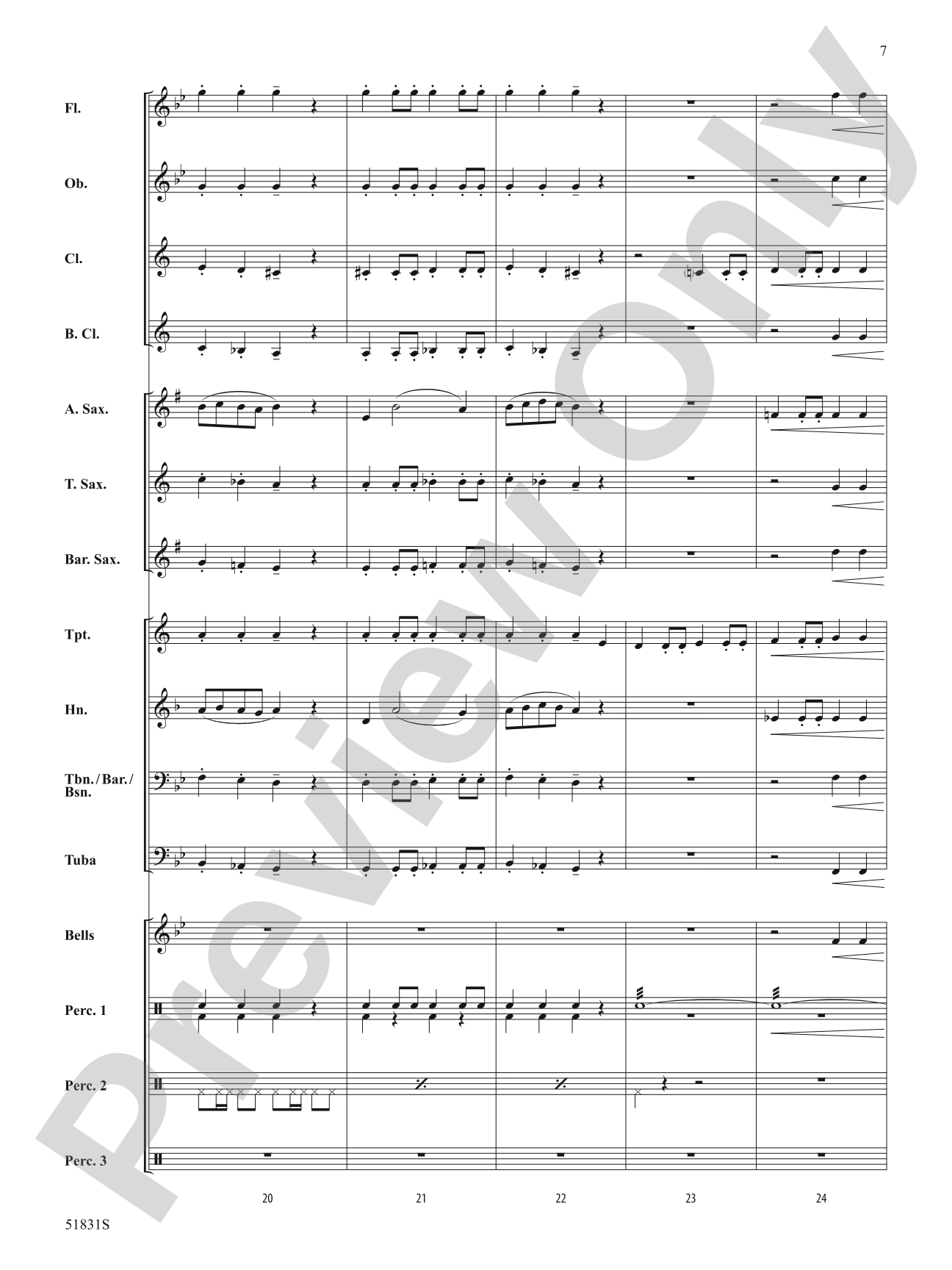 La Serpiente: Concert Band Conductor Score & Parts