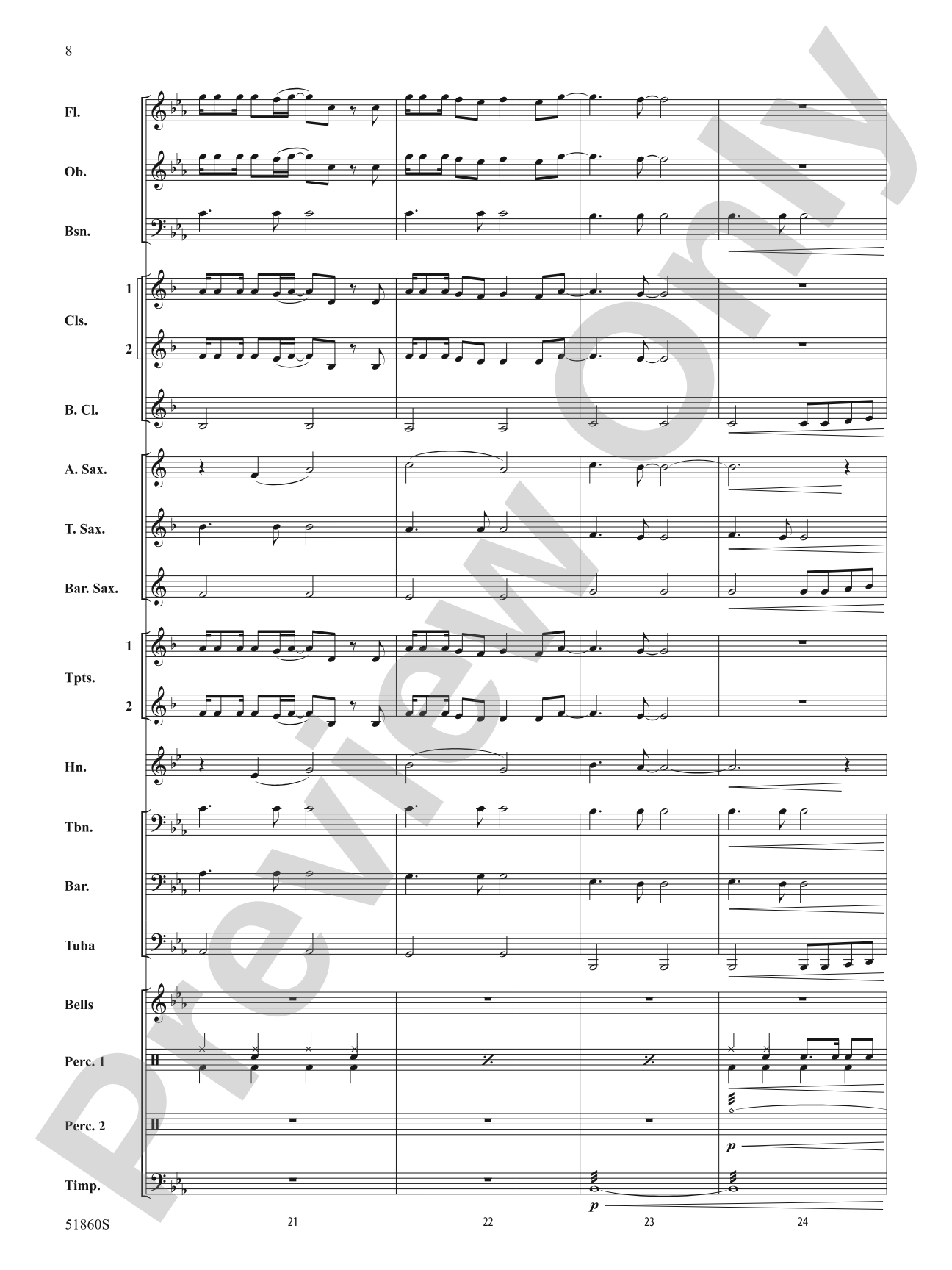 Please Please Please: Concert Band Conductor Score & Parts
