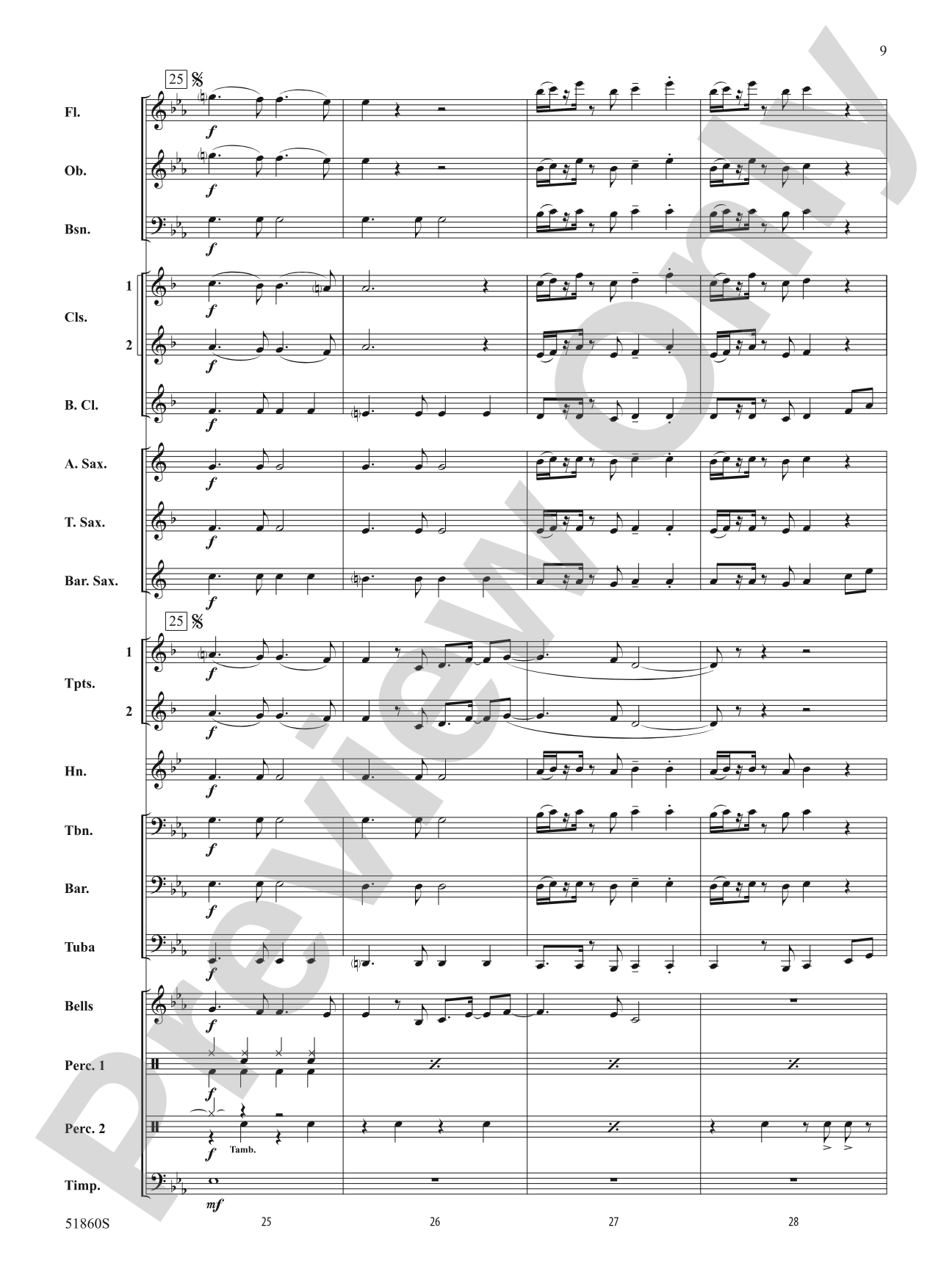 Please Please Please: Concert Band Conductor Score & Parts