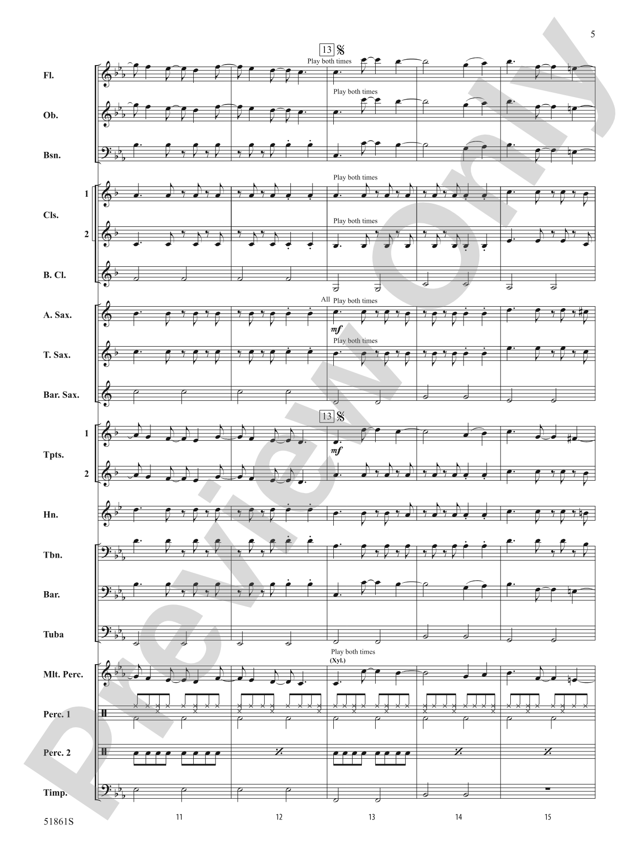 From the Start: Concert Band Conductor Score & Parts