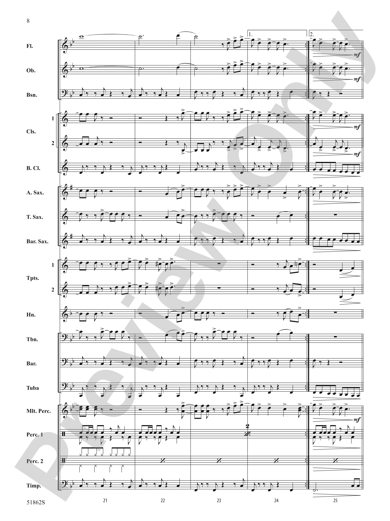 Wrap Me Up: Concert Band Conductor Score & Parts