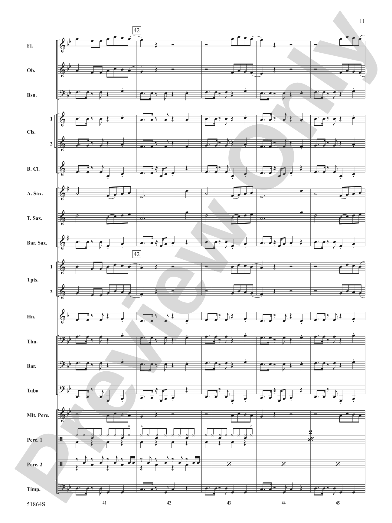 Espresso: Concert Band Conductor Score & Parts