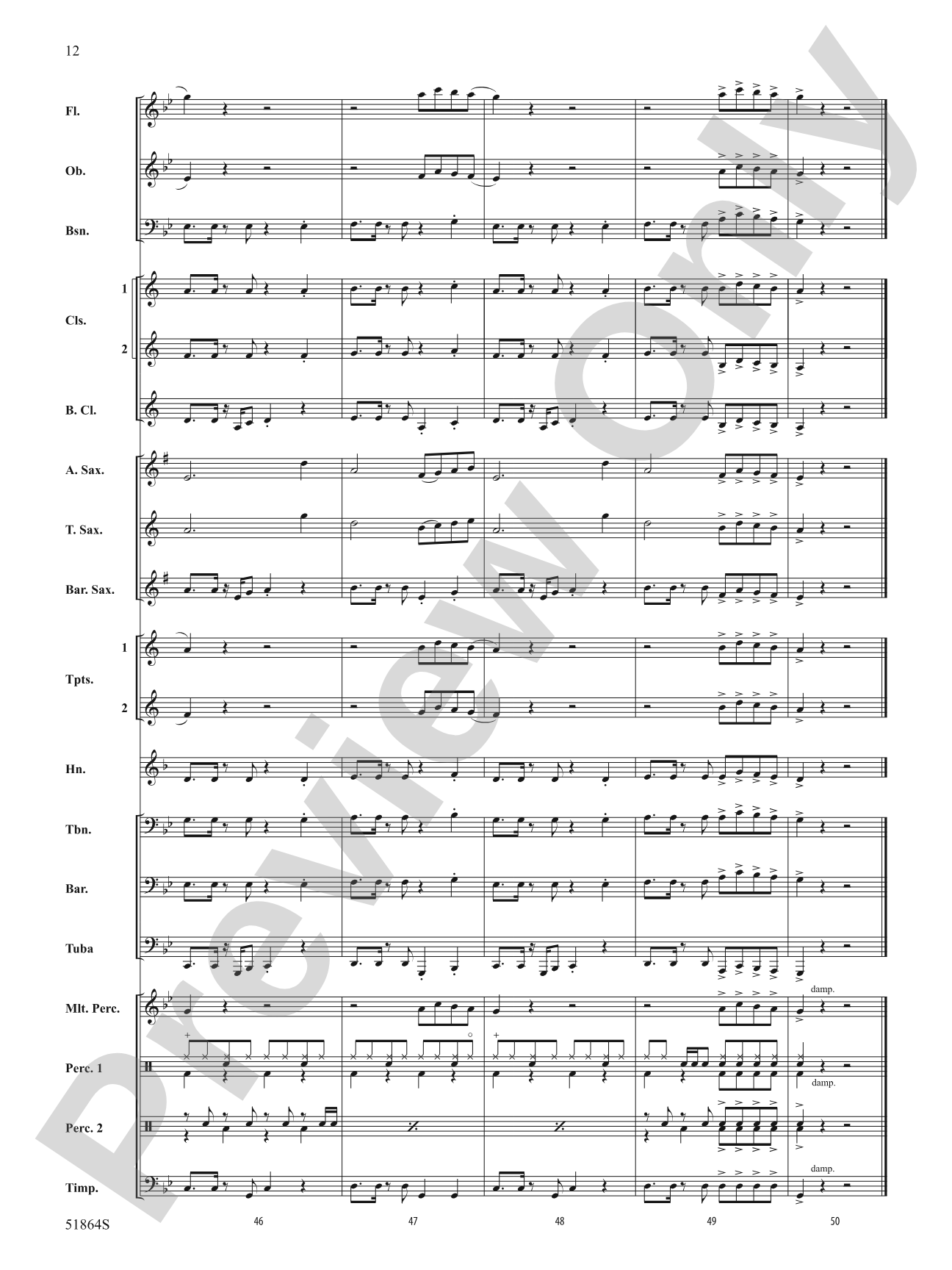 Espresso: Concert Band Conductor Score & Parts