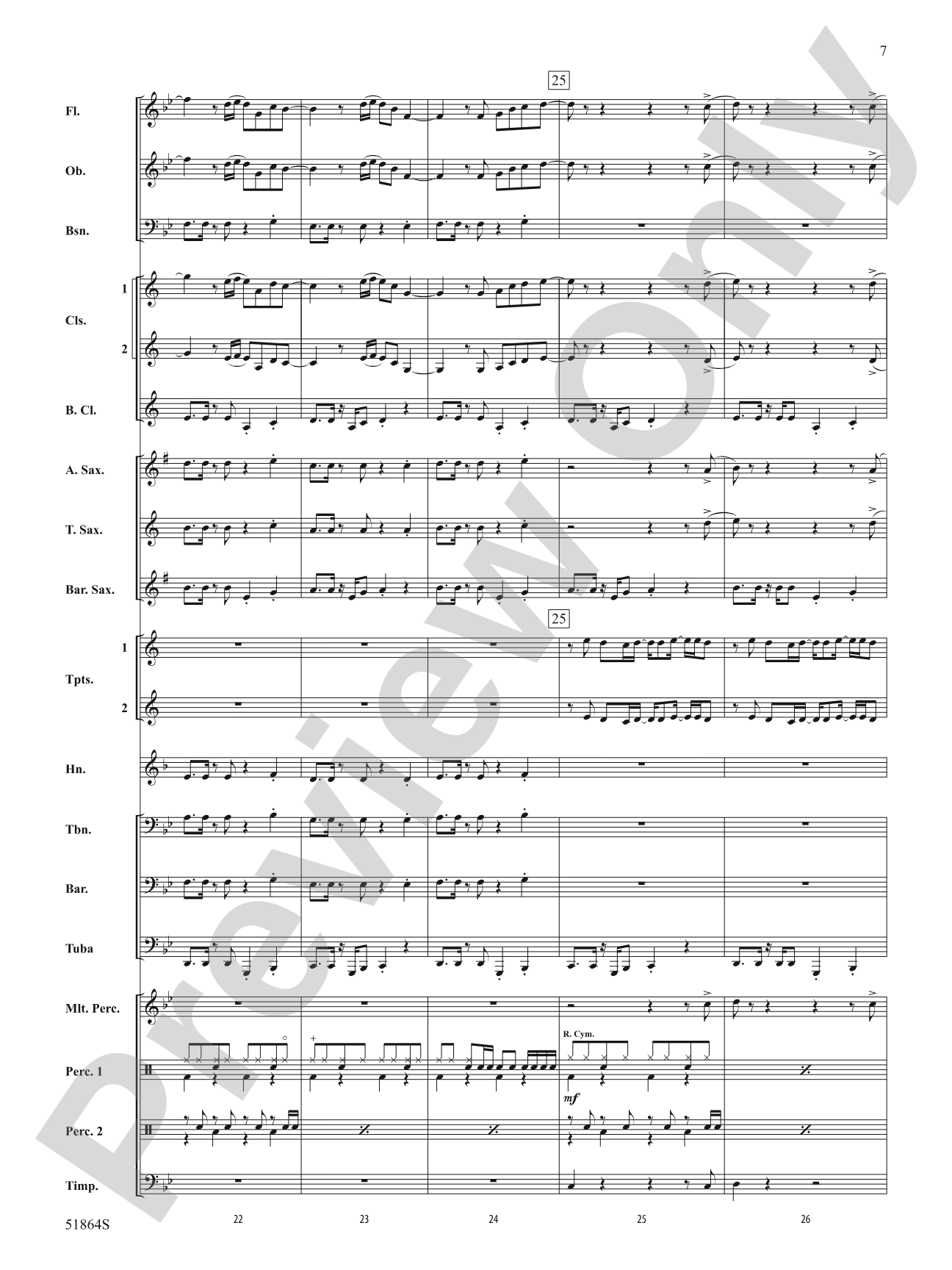 Espresso: Concert Band Conductor Score & Parts