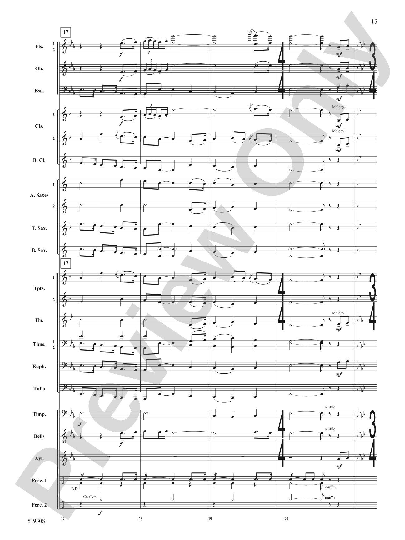 Land of Harp and Song: Concert Band Conductor Score & Parts