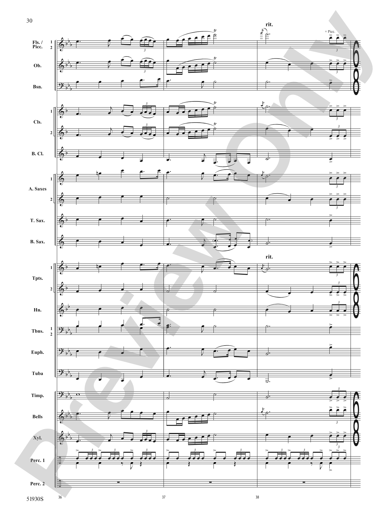 Land of Harp and Song: Concert Band Conductor Score & Parts