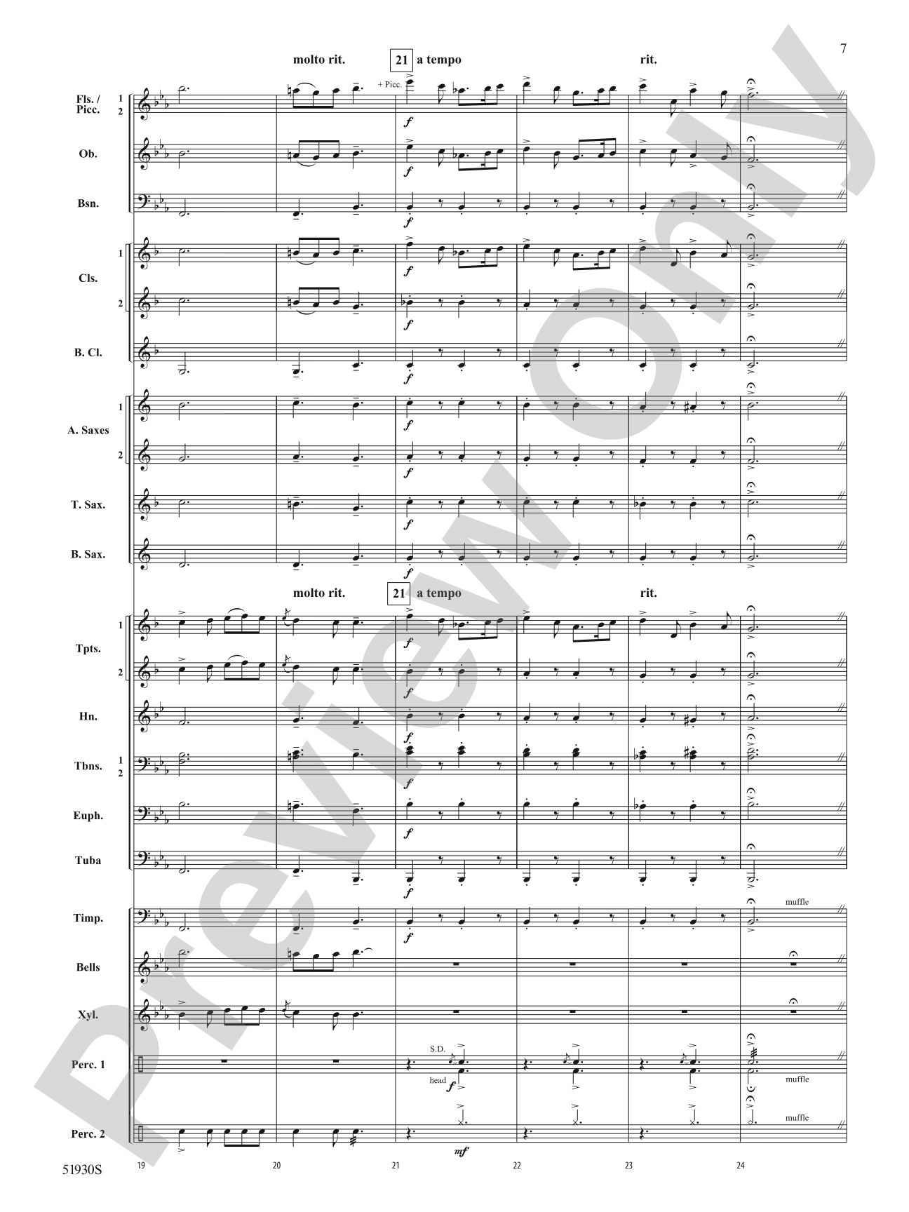 Land of Harp and Song: Concert Band Conductor Score & Parts