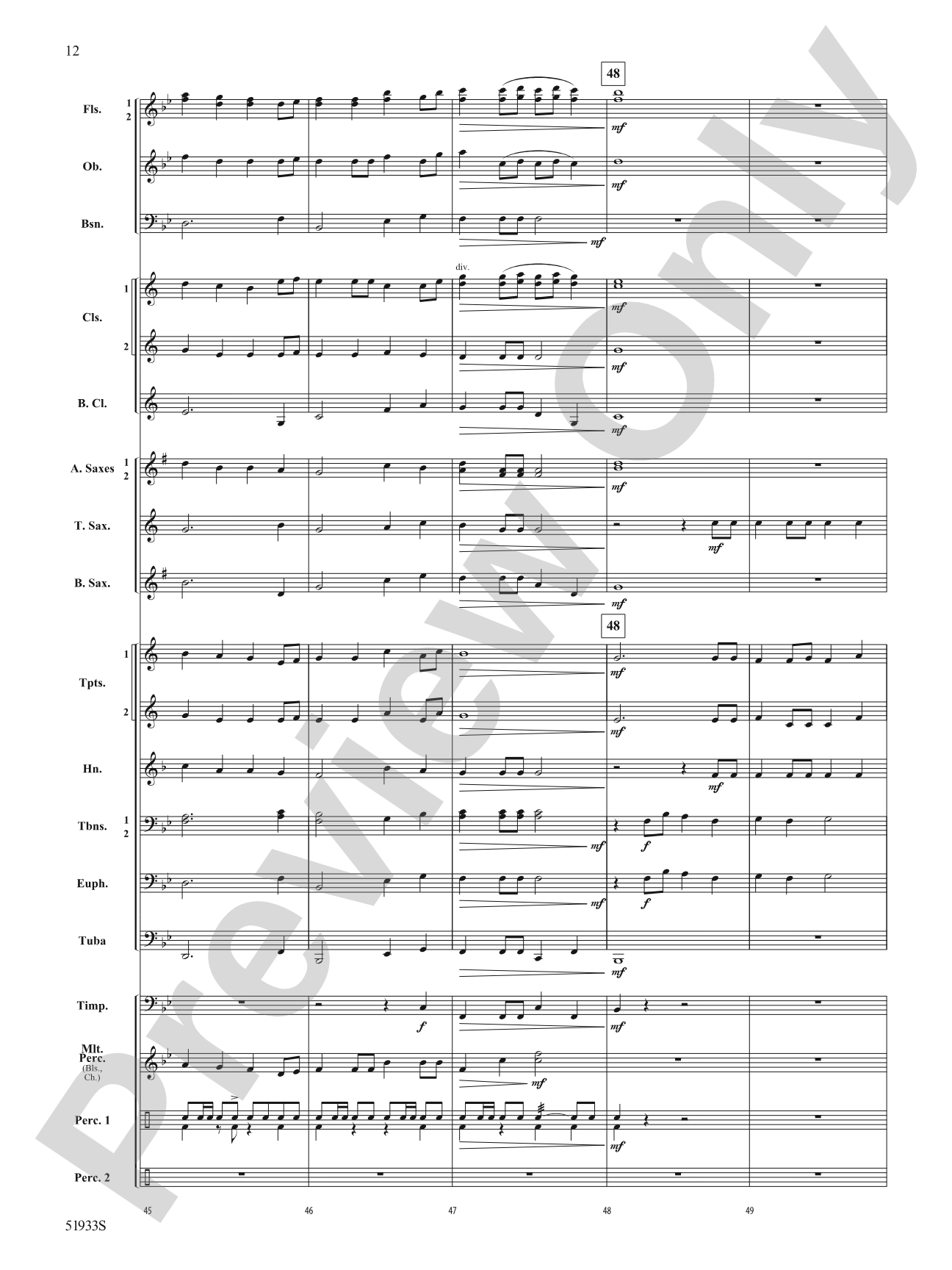 To Sail the Majestic Seas: Concert Band Conductor Score & Parts
