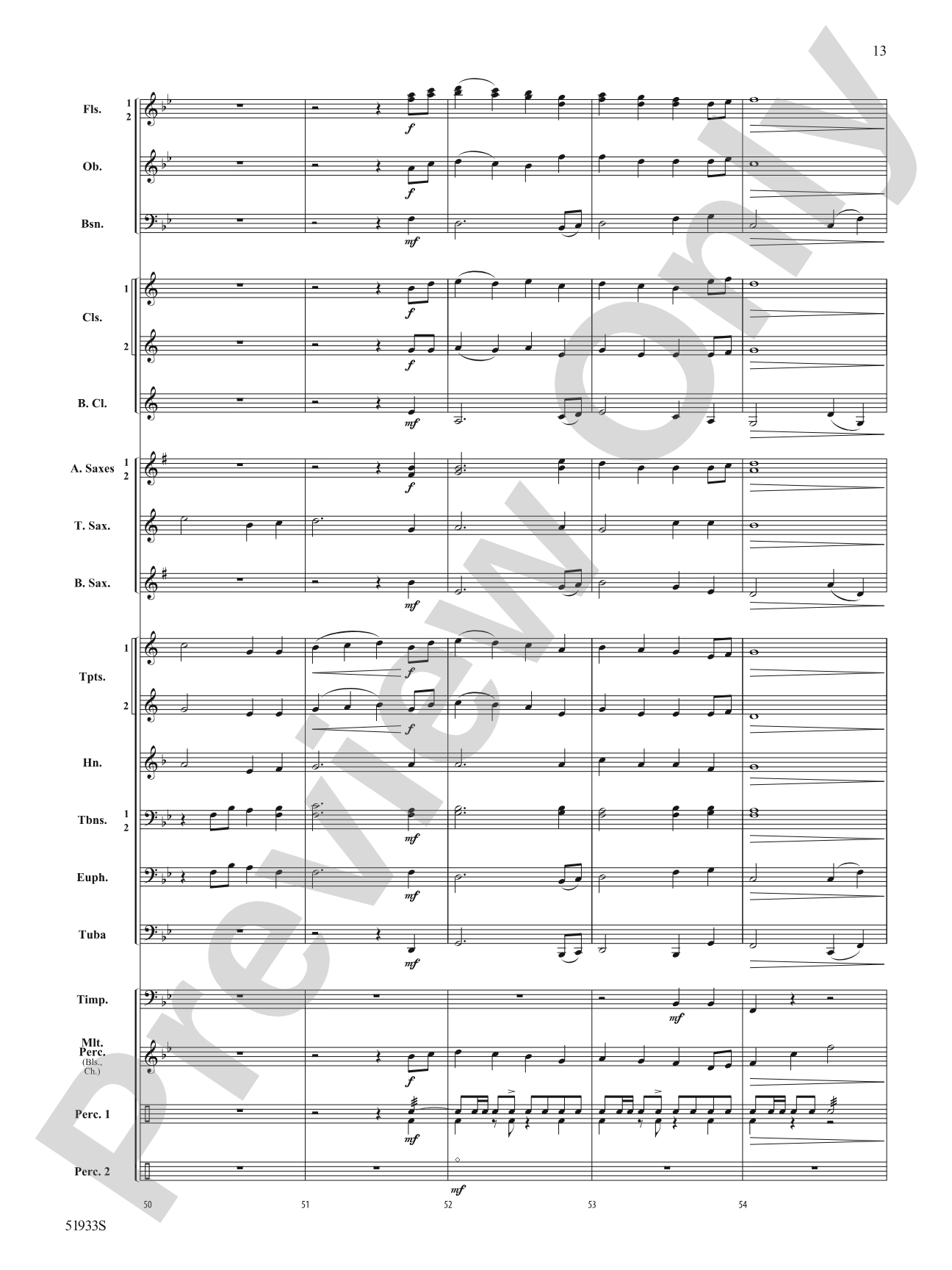 To Sail the Majestic Seas: Concert Band Conductor Score & Parts