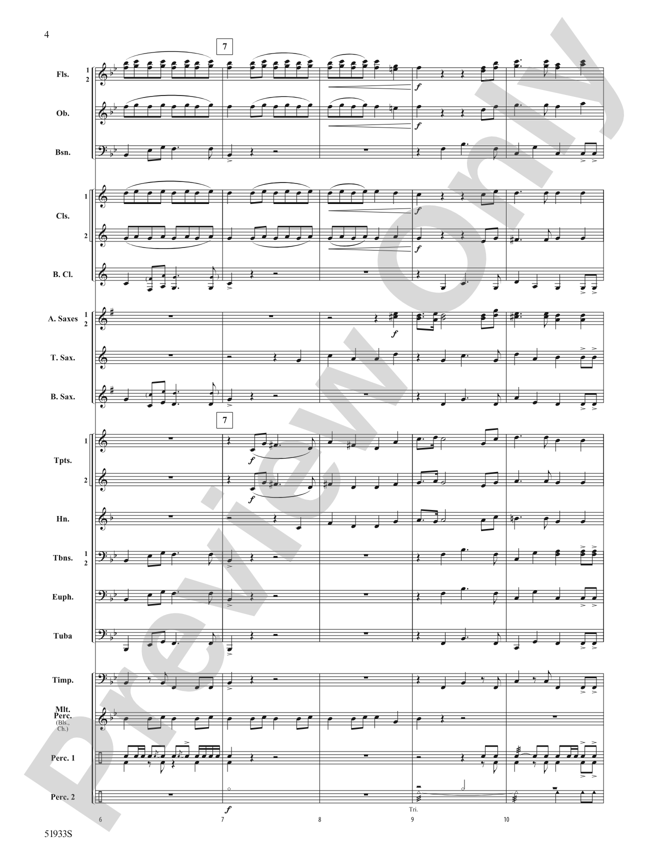 To Sail the Majestic Seas: Concert Band Conductor Score & Parts