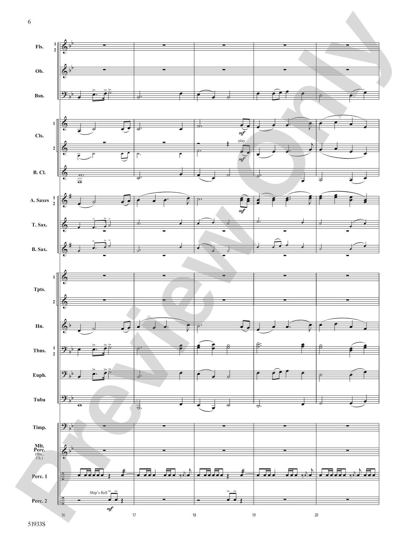 To Sail the Majestic Seas: Concert Band Conductor Score & Parts