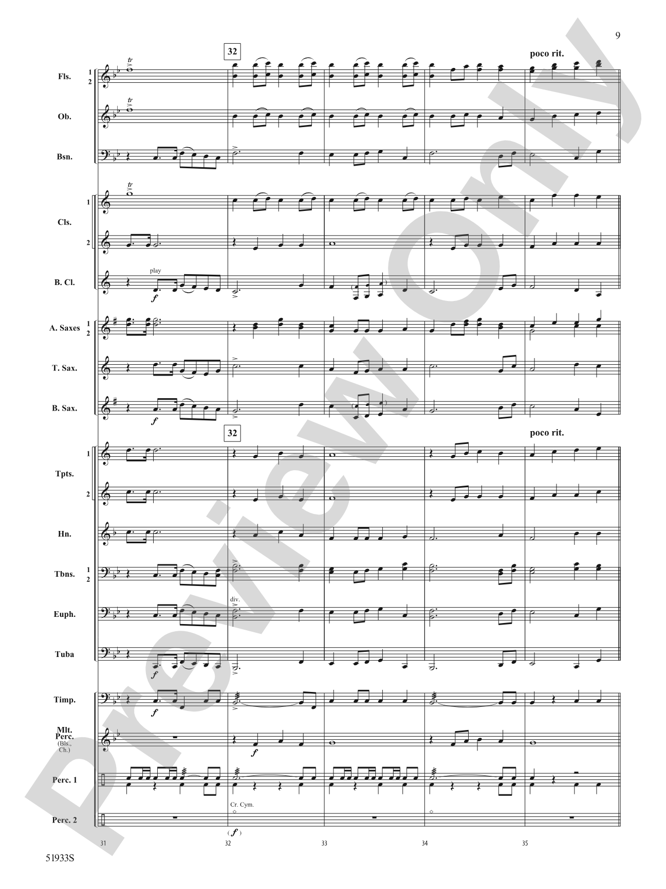 To Sail the Majestic Seas: Concert Band Conductor Score & Parts