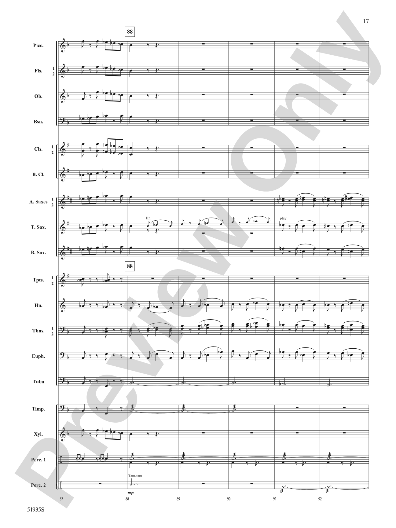Midnight March: Concert Band Conductor Score & Parts