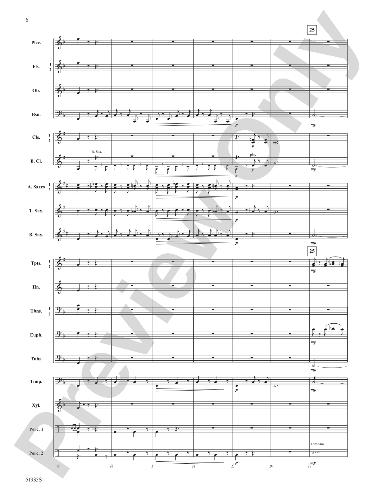 Midnight March: Concert Band Conductor Score & Parts
