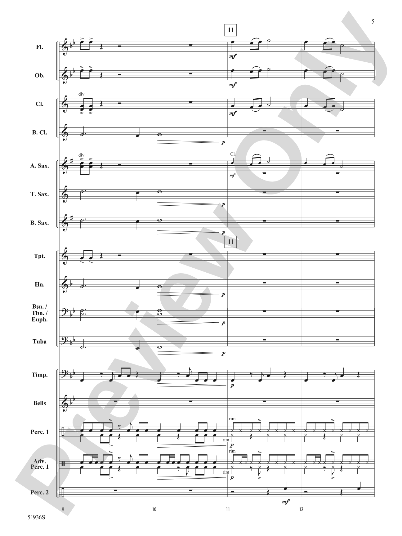 Bushido: Concert Band Conductor Score & Parts