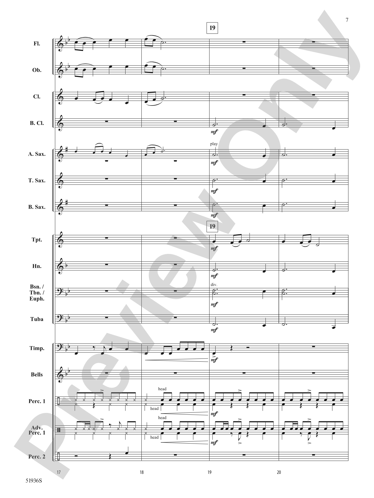 Bushido: Concert Band Conductor Score & Parts