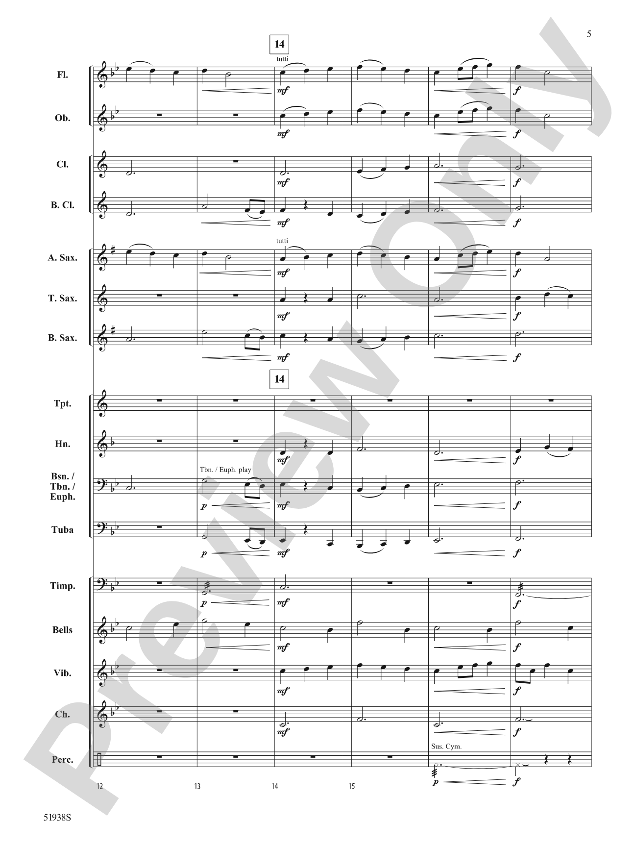 Into the Enchanted Forest: Concert Band Conductor Score & Parts