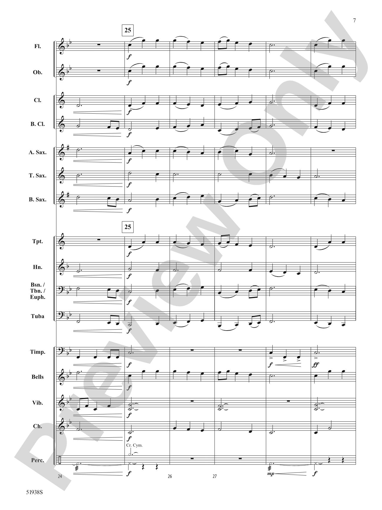 Into the Enchanted Forest: Concert Band Conductor Score & Parts