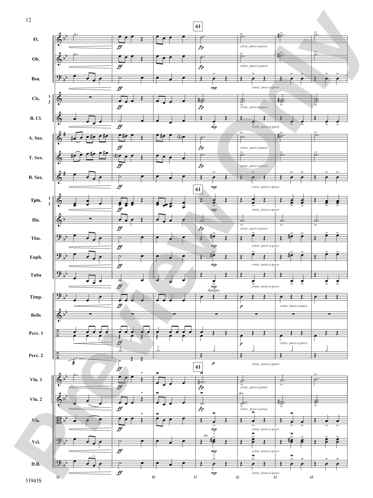 Waltz Macabre: Score