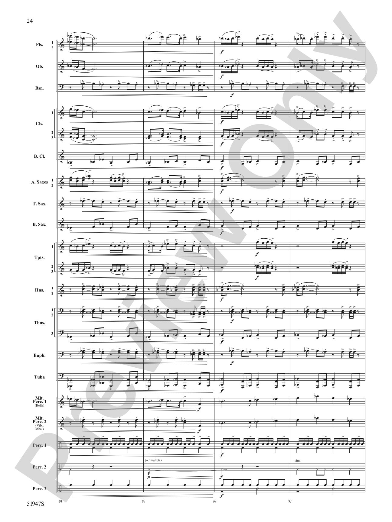 Red River Railroad: Concert Band Conductor Score & Parts