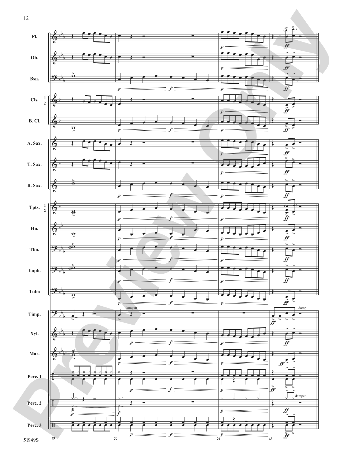 Rhino Ruckus: Concert Band Conductor Score & Parts