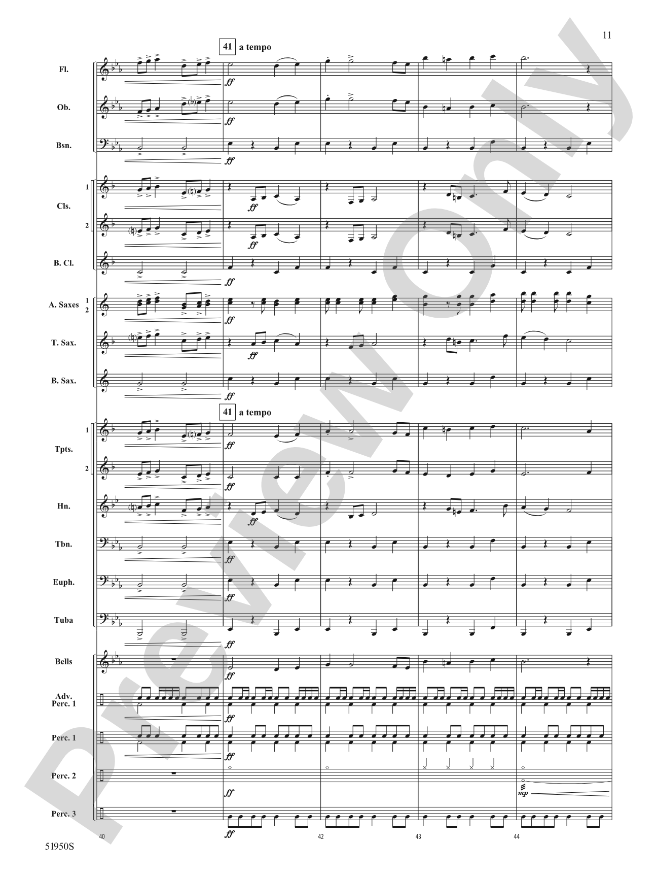 March Pasodoble: Concert Band Conductor Score & Parts