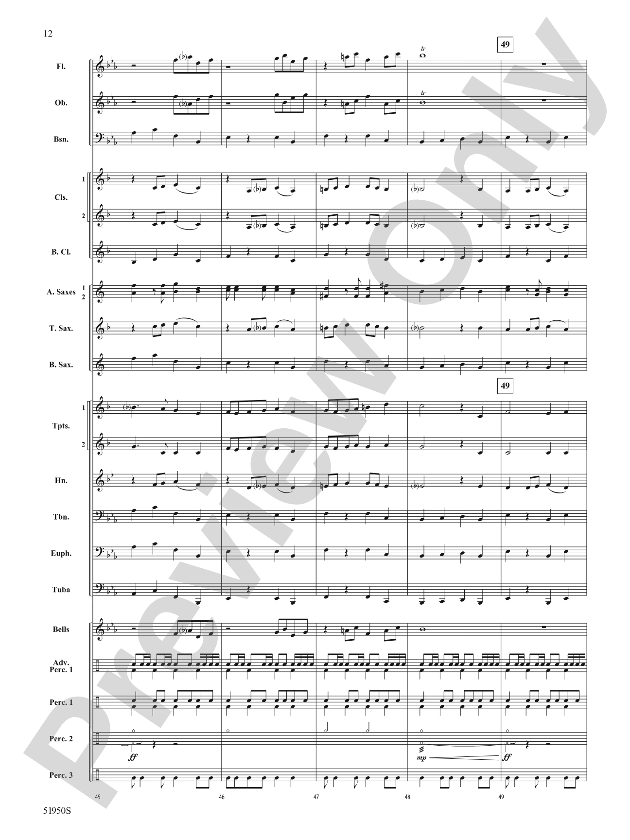 March Pasodoble: Concert Band Conductor Score & Parts