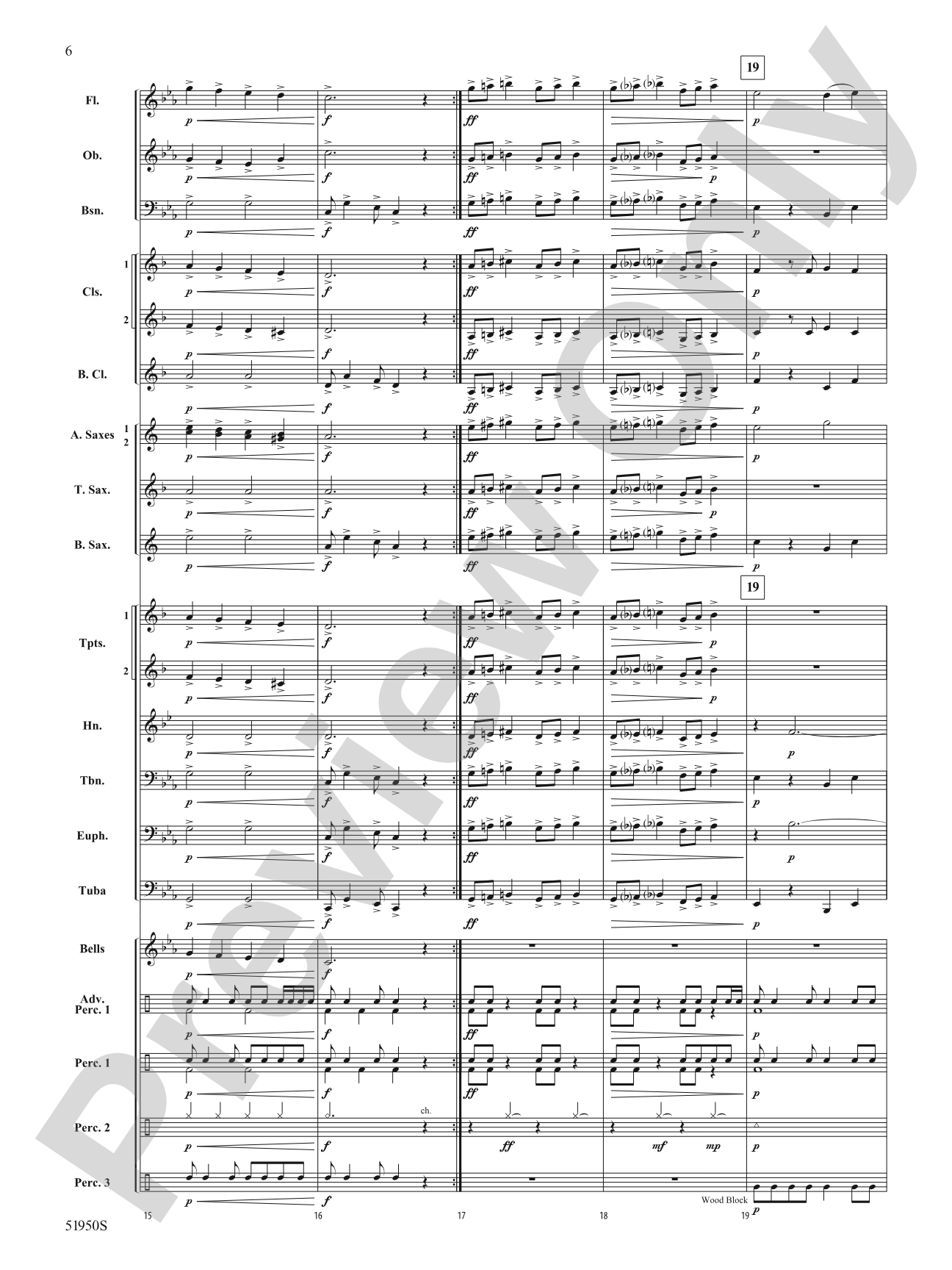 March Pasodoble: Concert Band Conductor Score & Parts