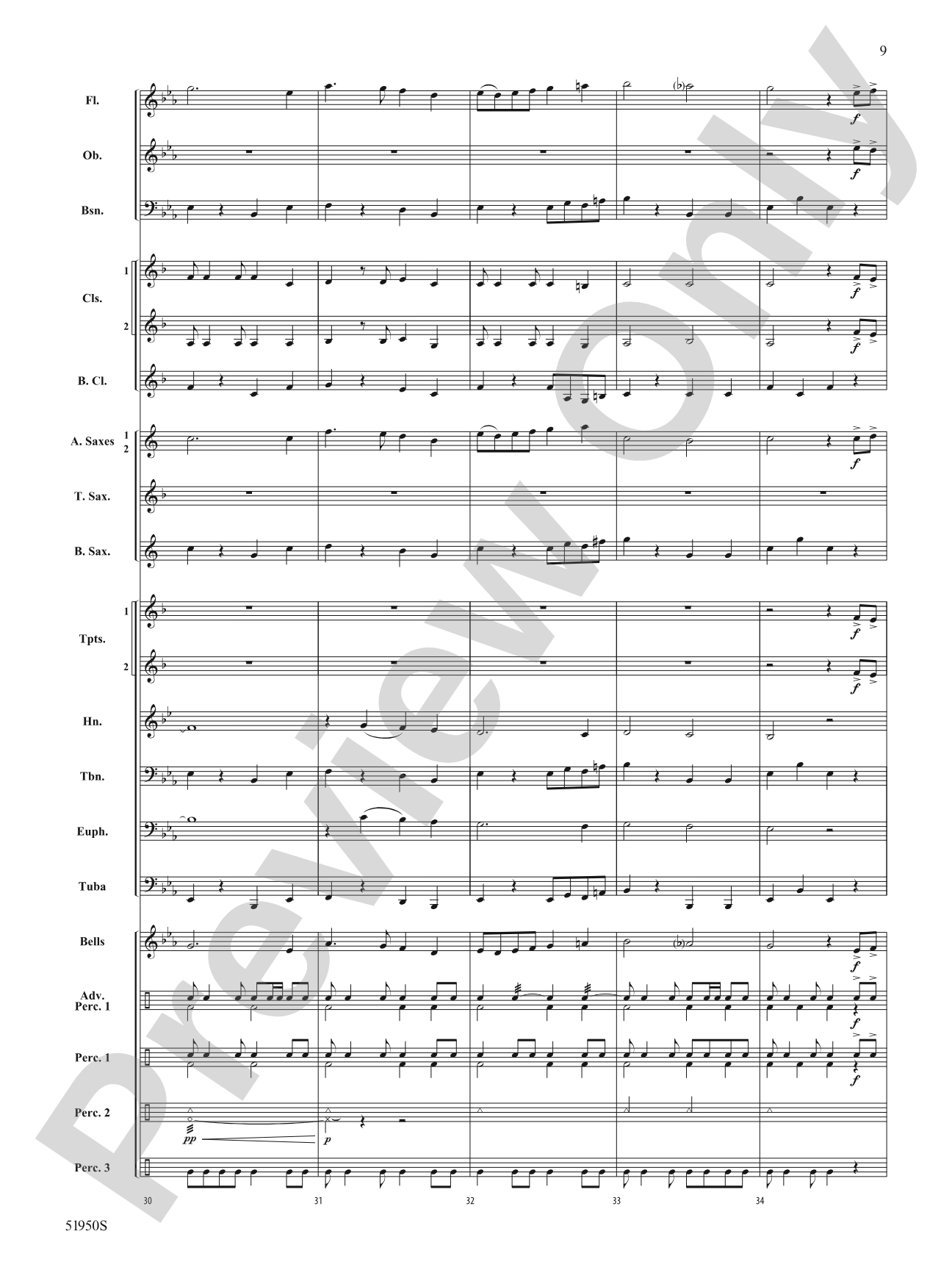 March Pasodoble: Concert Band Conductor Score & Parts