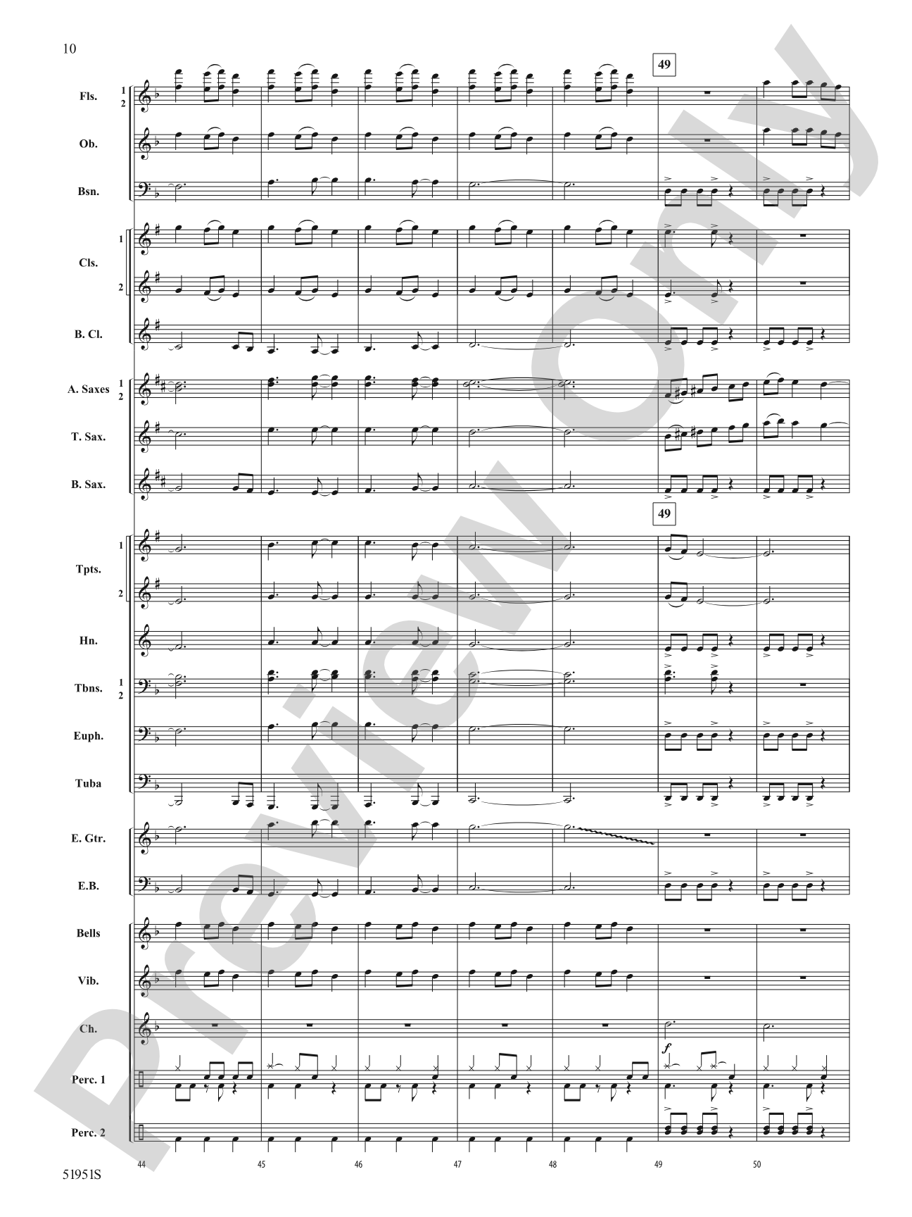 Metal Bell Carol: Score