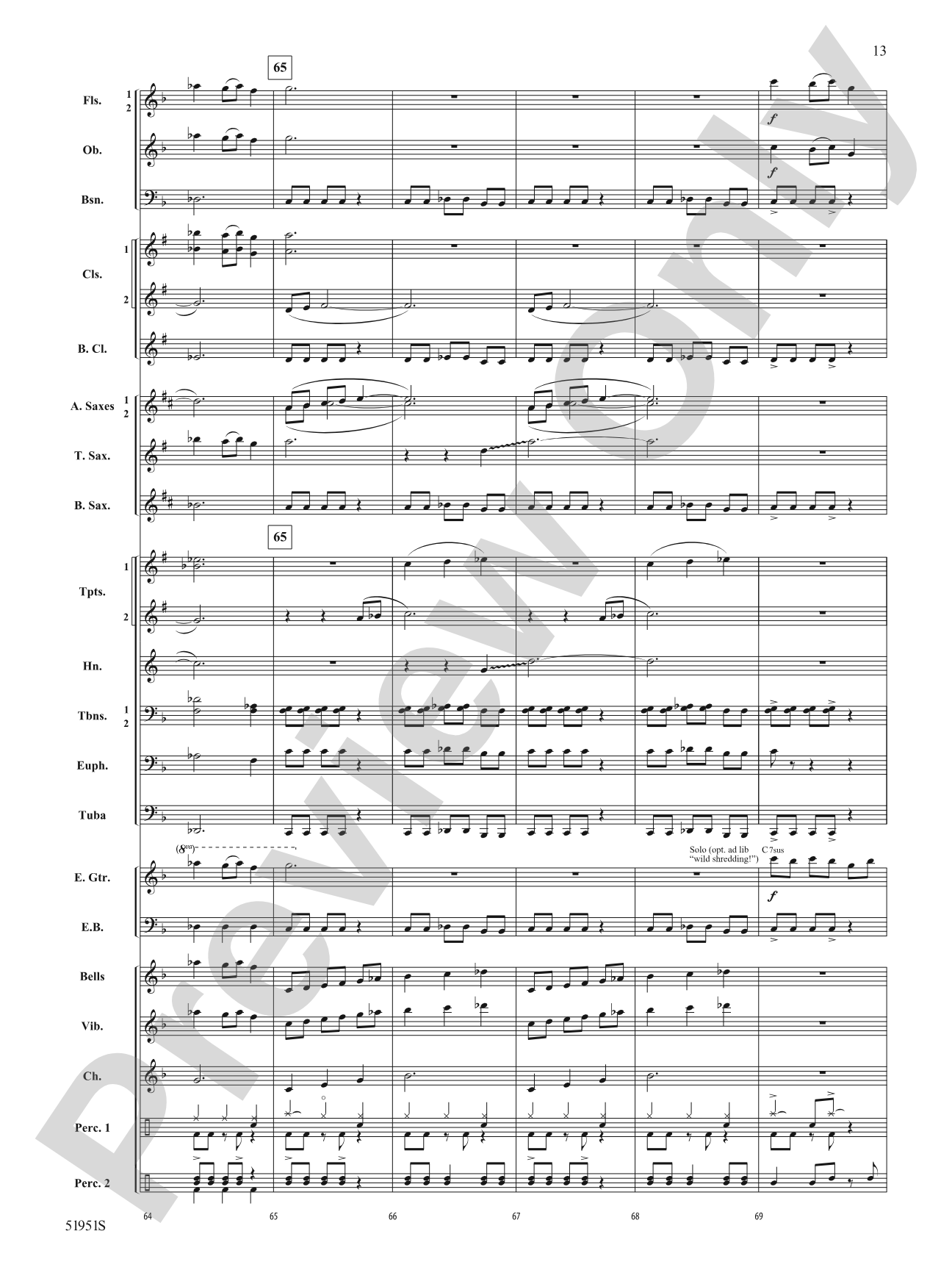 Metal Bell Carol: Score