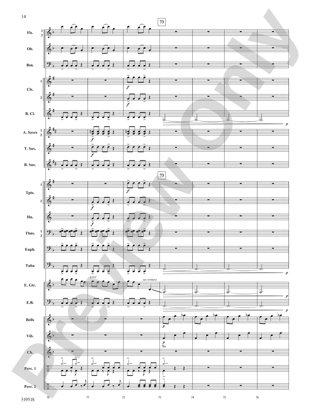 Metal Bell Carol: Score